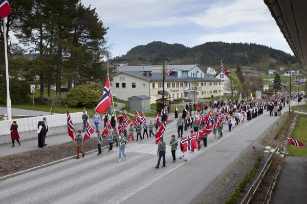 Vakraste 17. mai på mange år