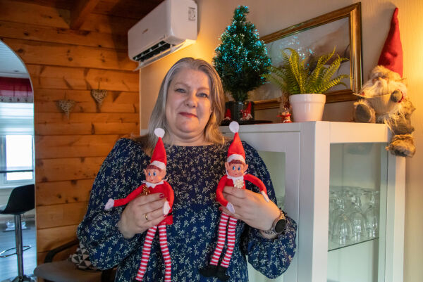 Mona-Iren lagar adventskalender for heile Lepsøy