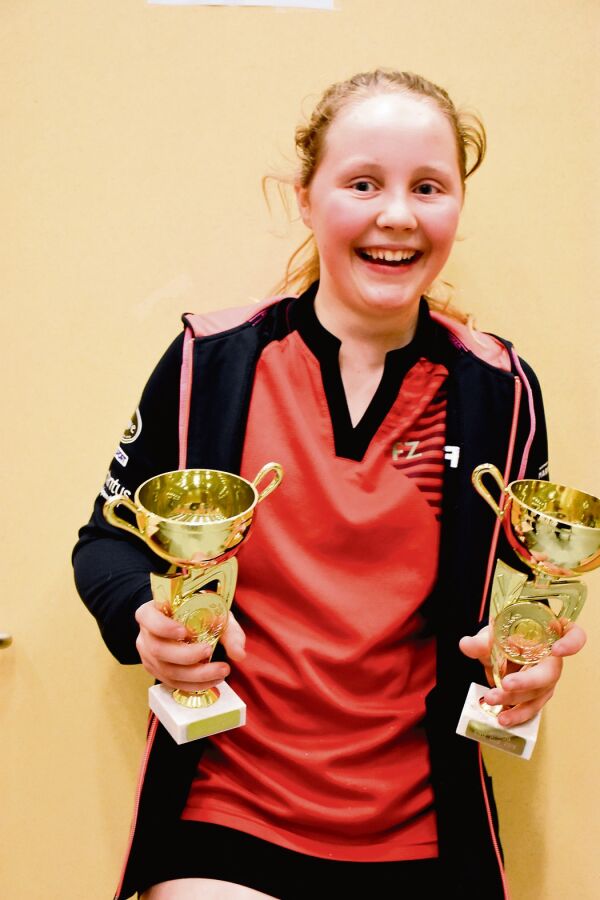 12-åring vann dameklassa i Norborg Cupen