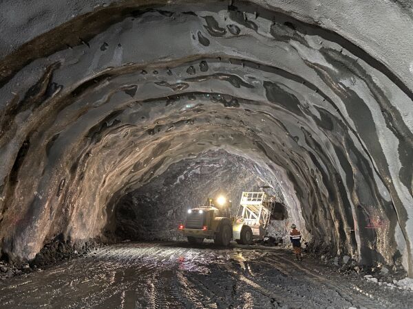 Gjennomslag og god driv i tunnelarbeidet