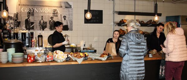 Grynmølla Cafe & Bakeriutsalg har opna