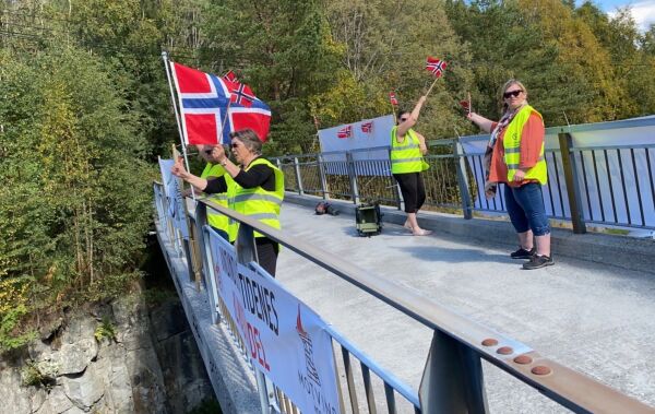 Banneraksjon mot vindkraft