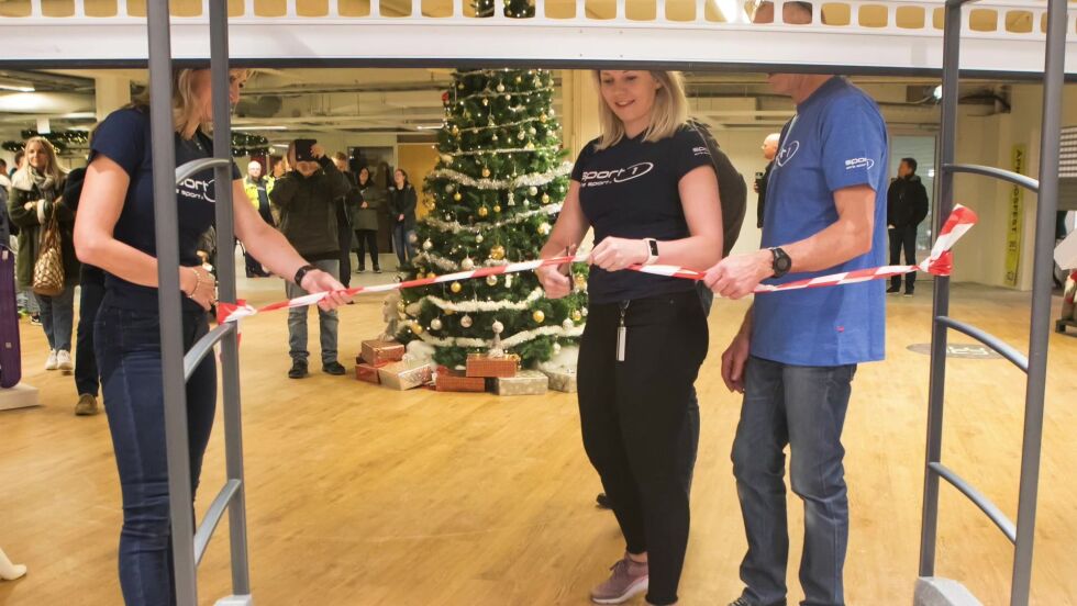 Opning av Sporten Brattvåg og Nille.
