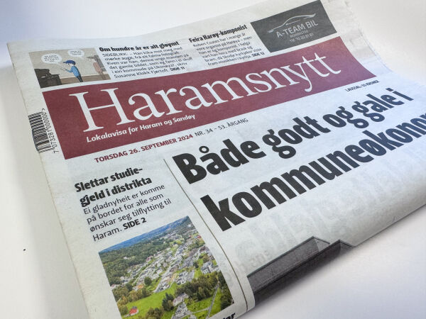 Opplagsauke for Haramsnytt