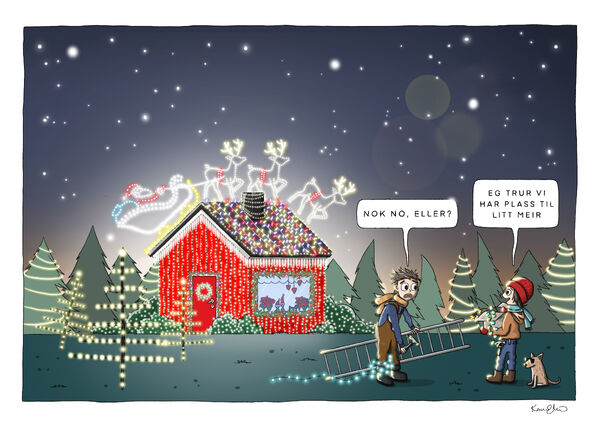Nå tennes tusen julelys