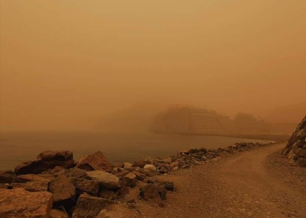 På helsereise midt i sandstormen på Gran Canaria