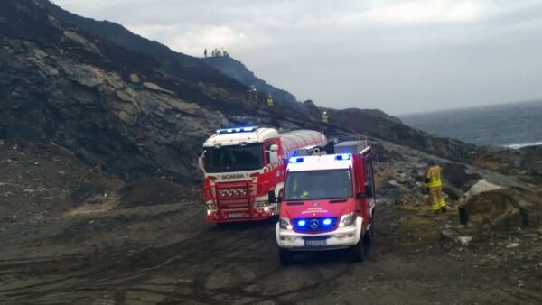 Bålbrenning forårsaka grasbrann