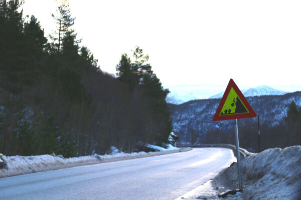 Fare for isklumpar ovanfrå