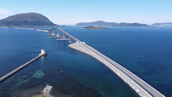 Nordøyvegen nominert til årets anlegg 2022