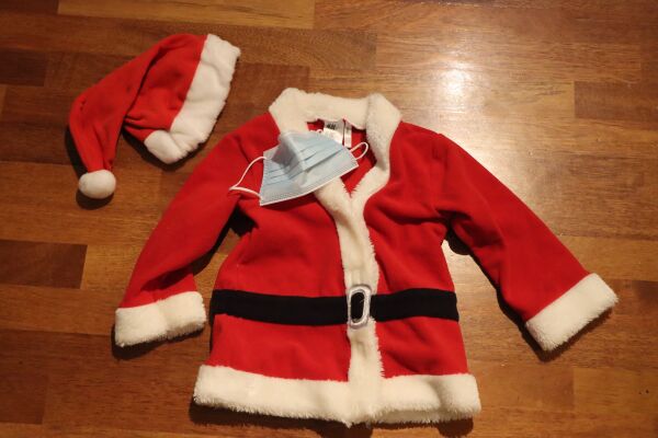Julefeiring med munnbind