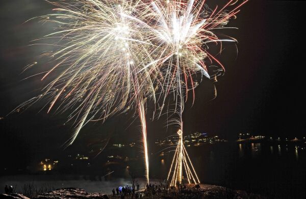 Gode forhold for rakettoppskyting nyttårsaftan