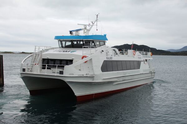 Full stopp i hurtigbåten til Nordøyane