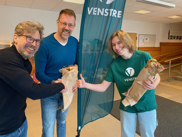 Han har med seg 18 og 81-åring på lista for Haram Venstre