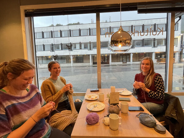 Snakketøy viktigare enn strikketøy