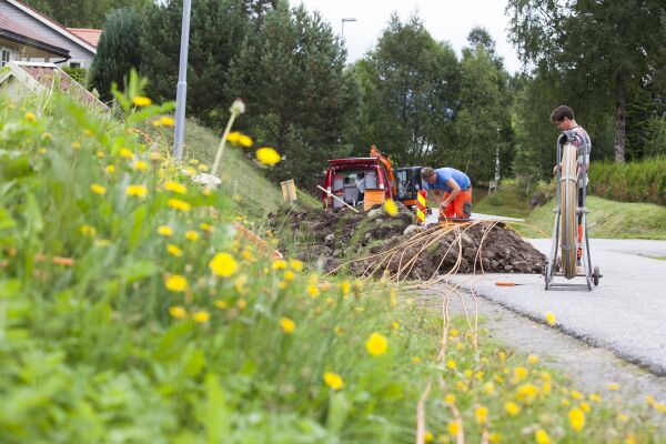 Lynraskt internett på veg