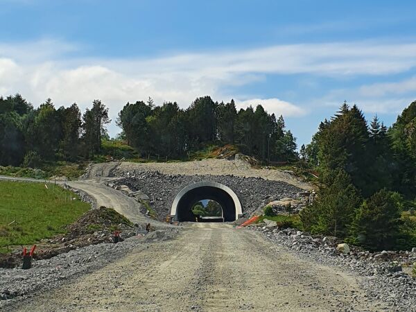 Får bruke tunnel på Nordøyvegen til test av nytt produkt