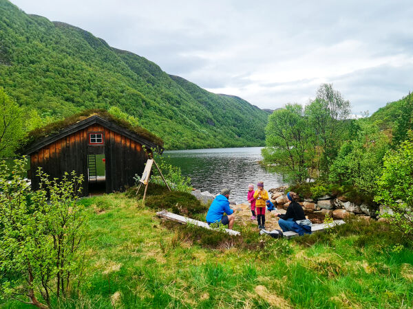 Startskotet for sommaren gjekk i Gjersetdalen
