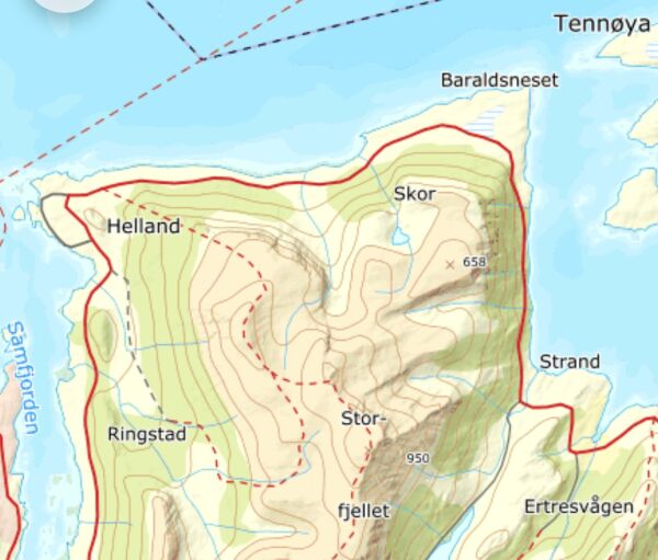 Bilulukke på Skorastranda