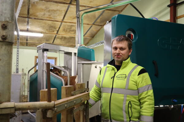 2,5 millionar investert i mjølkerobot
