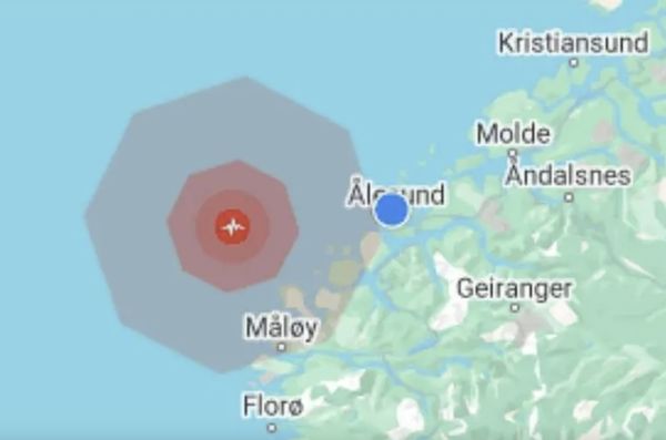 Det klirra i glas og rista godt mange plassar i Haram og gamle Sandøy