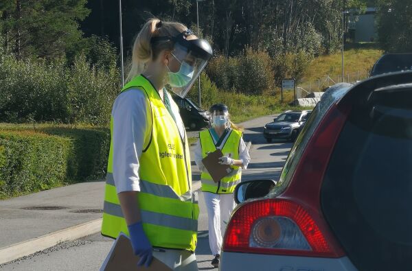 Fire personar i karantene etter besøk i Kristiansund