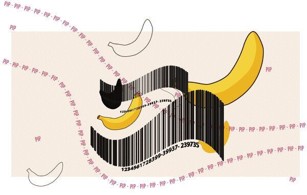 Bananar til besvær
