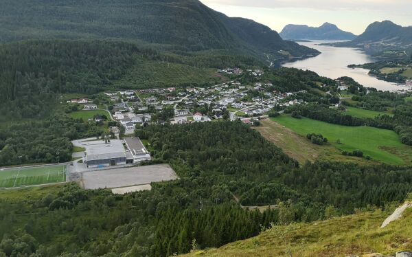 Skulen på Eidet skal ha plass til 500 elevar