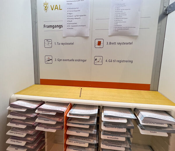 Slik stemte dei ulike kretsane på valdagen