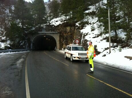 Utbetring i Remmetunnelane