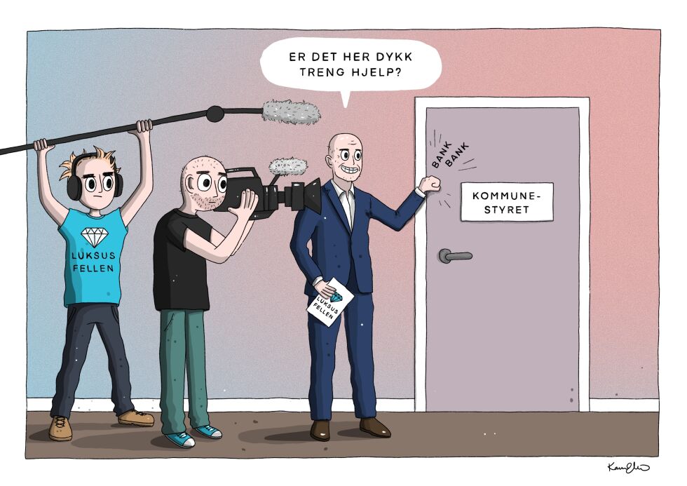 Å bade i gjeld