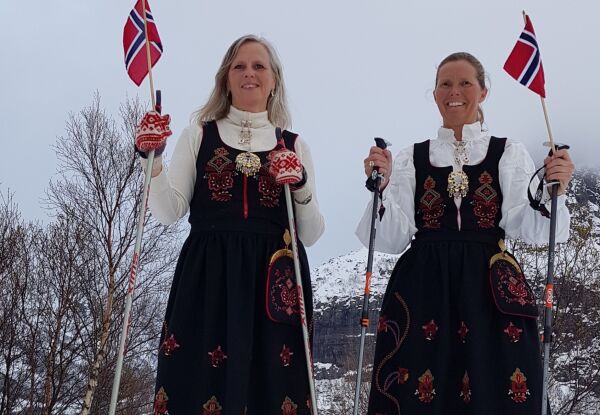 Avslutta 17. mai med historisk skitur i Hildredalen