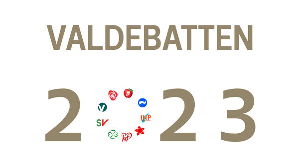 Sjå valdebatten her