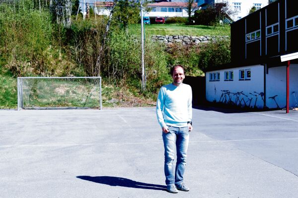 I rute med skulebrakker