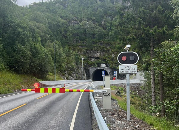 Remmetunnelen var stengt onsdag formiddag