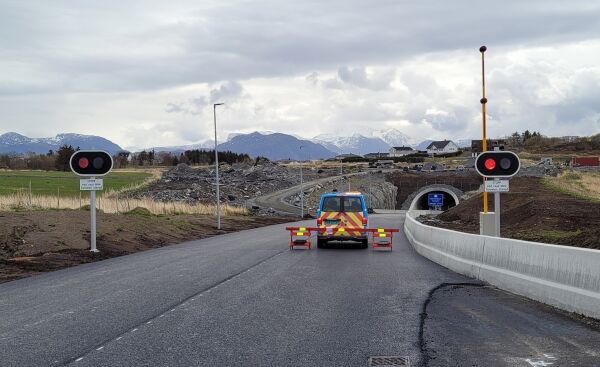 Test av Fjørtofttunellen godkjent