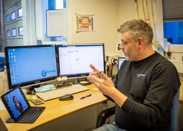 Då koronaen kom fekk døve Jan Ståle Olsen eit uventa problem