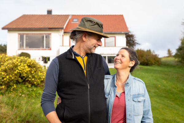 Michelle har aldri vore i Norge før, no har ho og Marcel busett seg på Fjørtofta