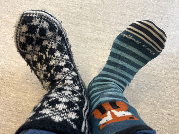 Fram med rockesokkane!