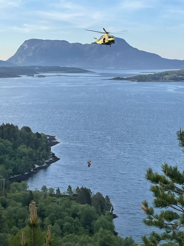 Vellukka øving i Vatnefjorden