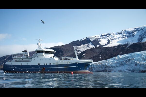 Geir II på forskingsfiske ved Jan Mayen