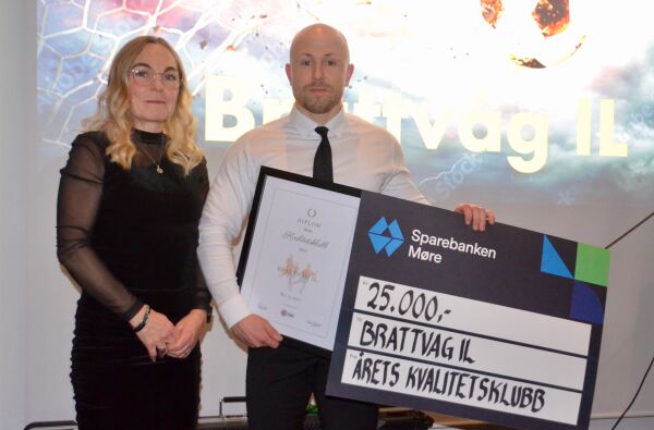 Brattvåg er årets kvalitetsklubb
