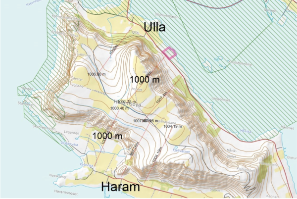 Ikkje plass til vindkraftverk på Haramsfjellet