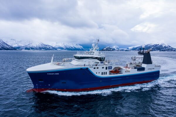 VARD-fartøy fekk eit lik i trålen