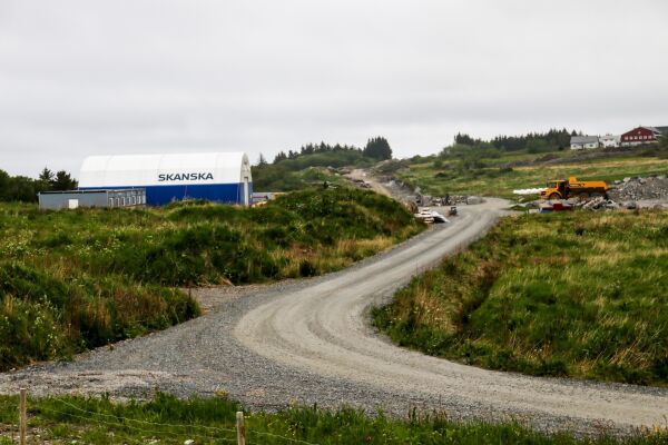 Tunneldriving frå Harøya  startar i slutten av juni