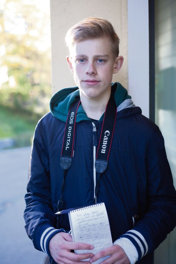 Ung journalist