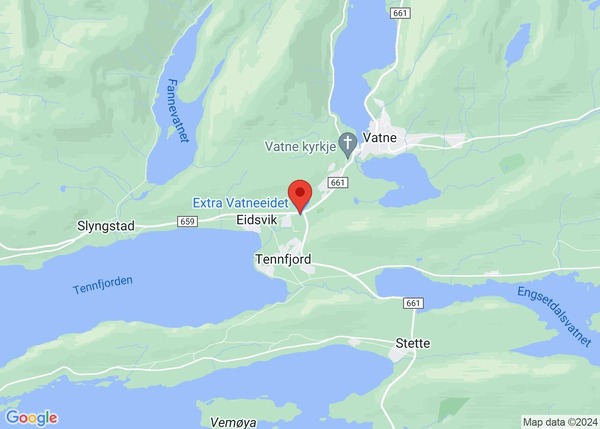 Trafikkulykke på Eidet