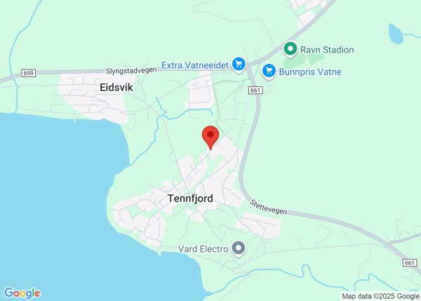 Rykka ut til sotbrann i Tennfjord