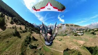 Speedflying World Meet i Les Deux Alpes i Frankrike denne sommaren