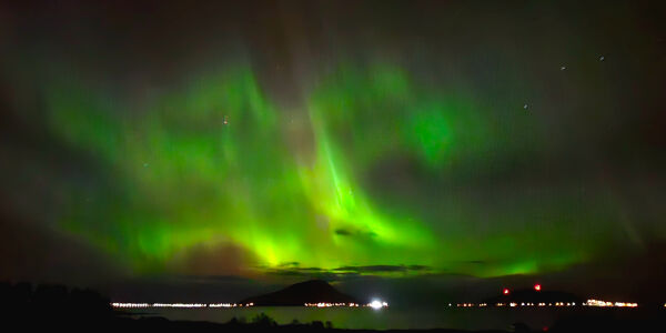 Sjeldsynt nordlys natt til 11. oktober