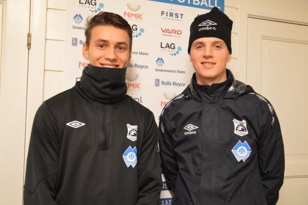 Sogndal-spelarar på prøvespel